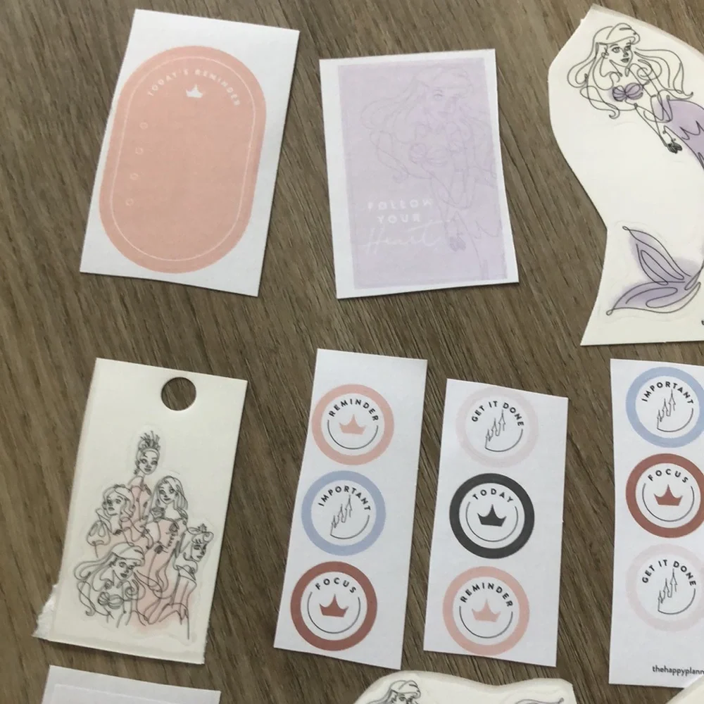 ❤️$4 Little Mermaid Princess Sticker Set